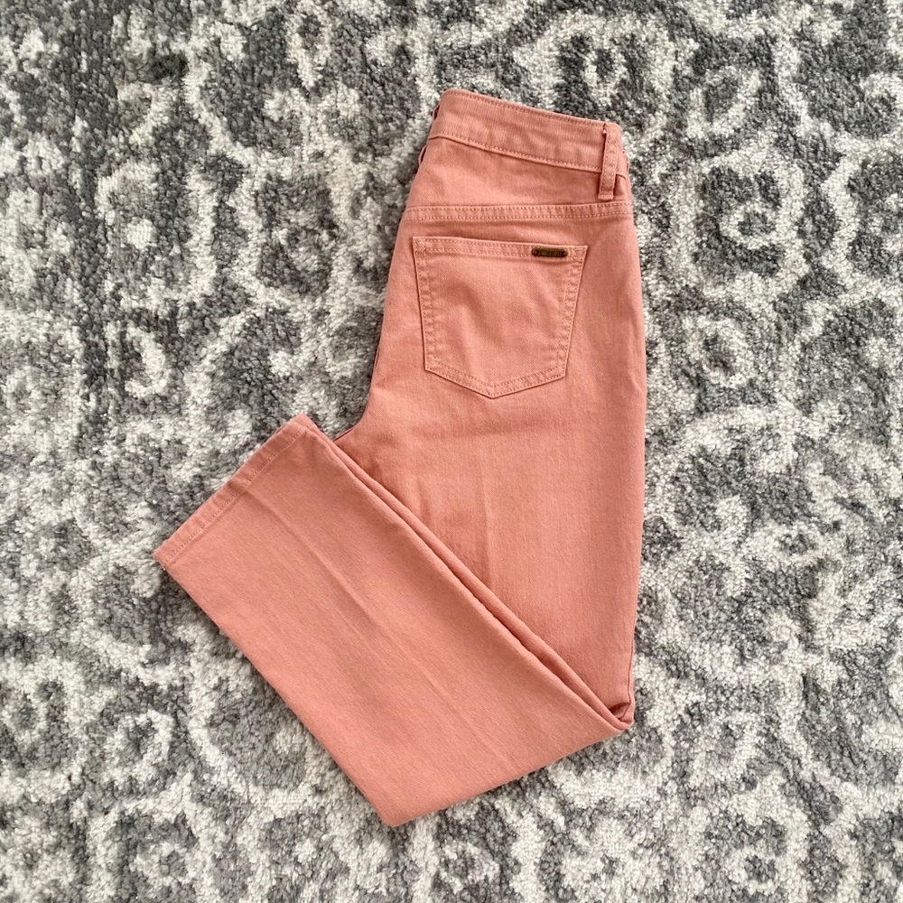 Jennifer Lopez Peach Cropped Jeans - Picture 4 of 6